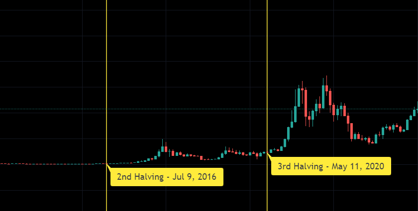 Halving Bitcoin