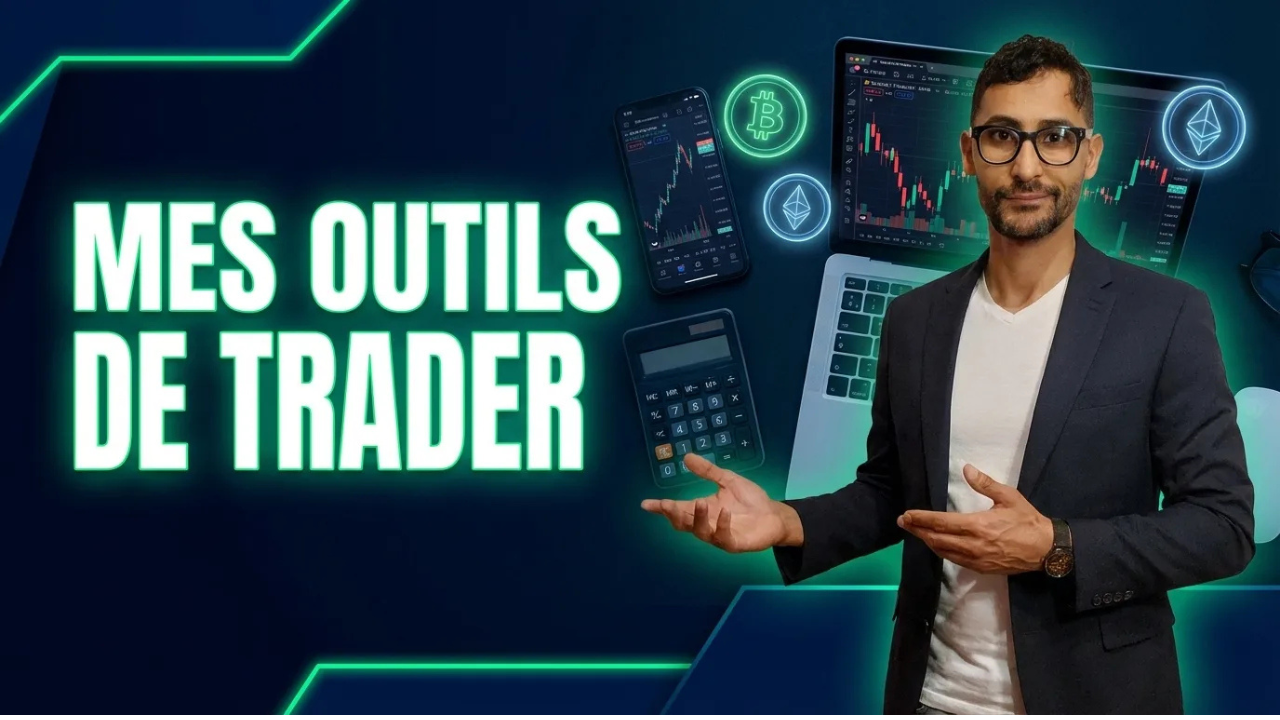 Les outils que j'utilise pour trader la crypto — Mon setup complet gratuit 2026
